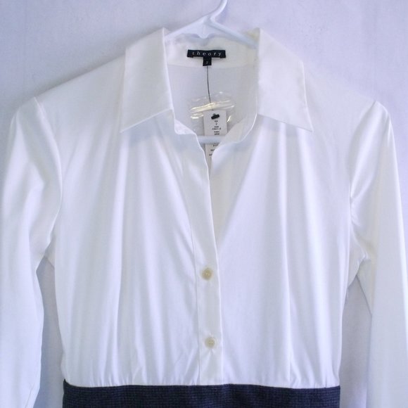 Theory Anadi LS Combo Dress - Picture 3 of 7